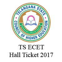 TS ECET Hall Ticket 2017