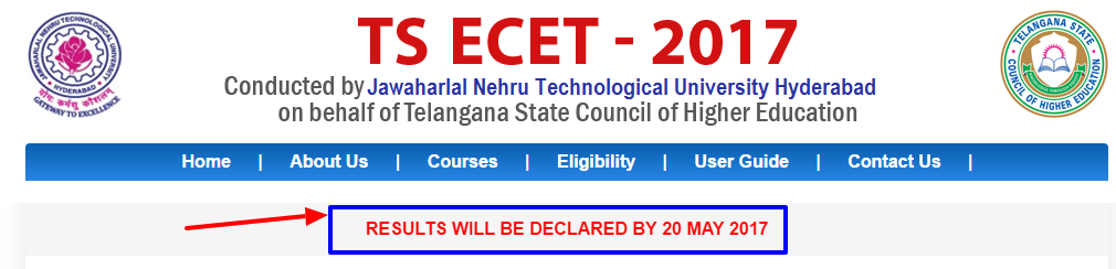 TS ECET 2017 Result Date